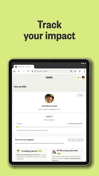 Ecosia Trees & Privacy APK 144.0.7559.90.22 for Android - screenshot 5