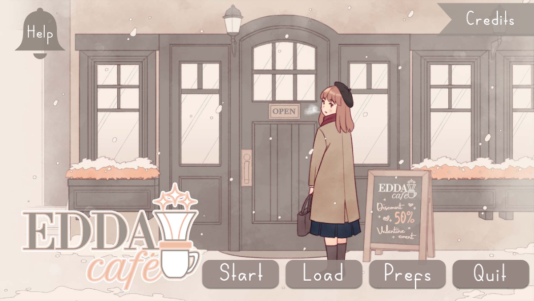 EDDA Cafe Visual Novel - screenshot 1