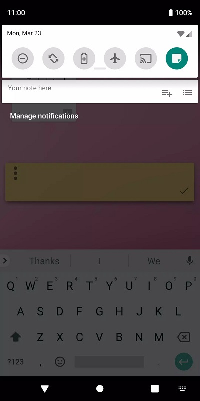 Floaty for Sticky Notes APK - screenshot 4