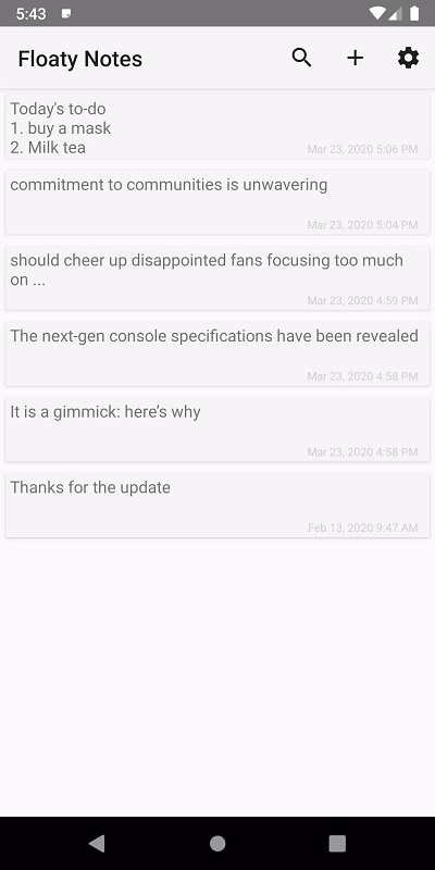 Floaty for Sticky Notes APK - screenshot 5
