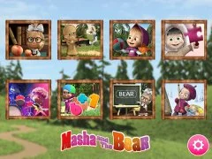 Masha and the Bear. Educational Games - screenshot 1