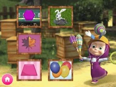 Masha and the Bear. Educational Games - screenshot 3