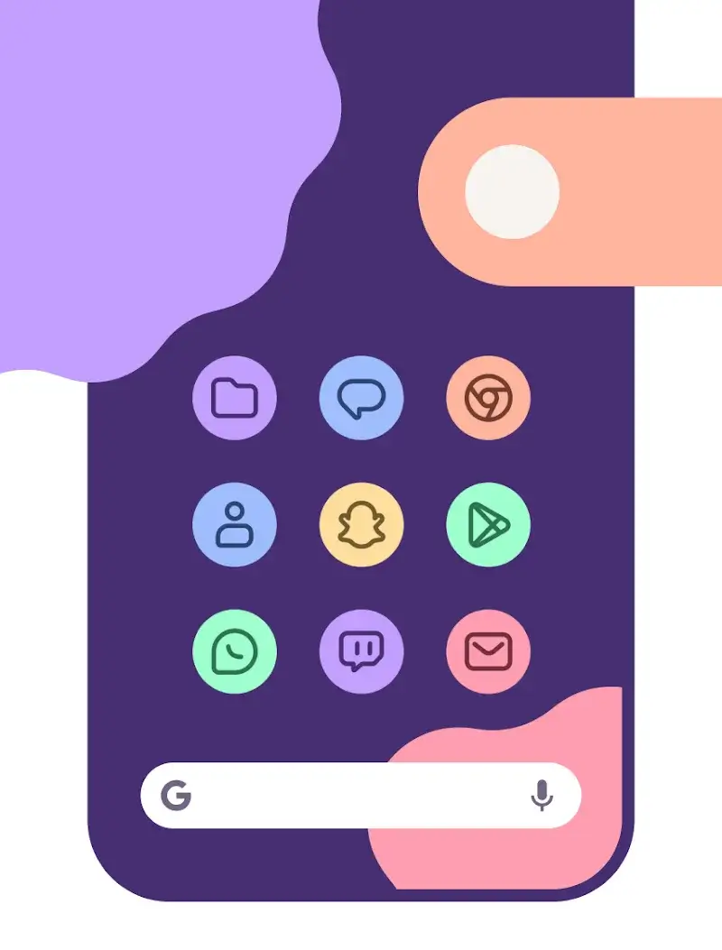 Colorbit Icon Pack v1.1.7 APK (Full Version) - screenshot 1