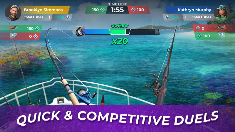 Fishing Rival APK - screenshot 1