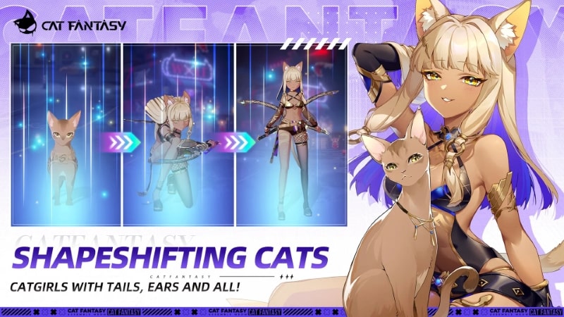 Cat Fantasy Isekai Adventure APK - screenshot 2