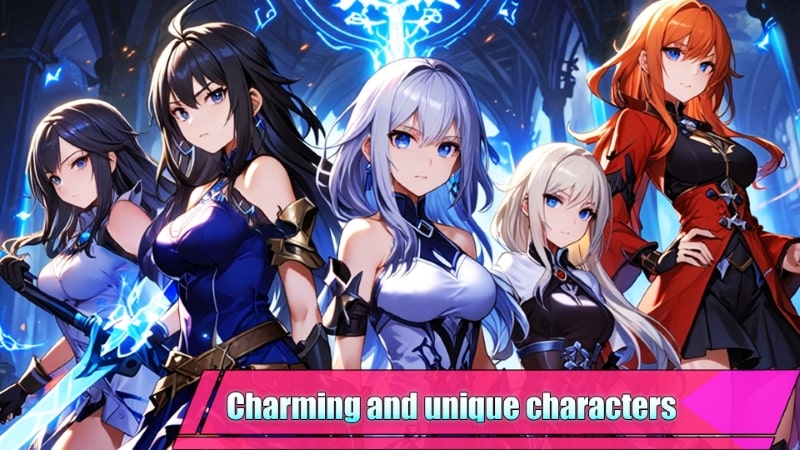 Black Seven Waifu Gacha Isekai APK - screenshot 4