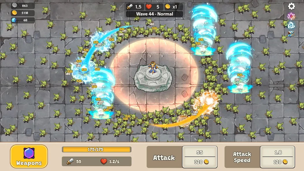 Empire Kingdom Idle Tower TD - screenshot 3