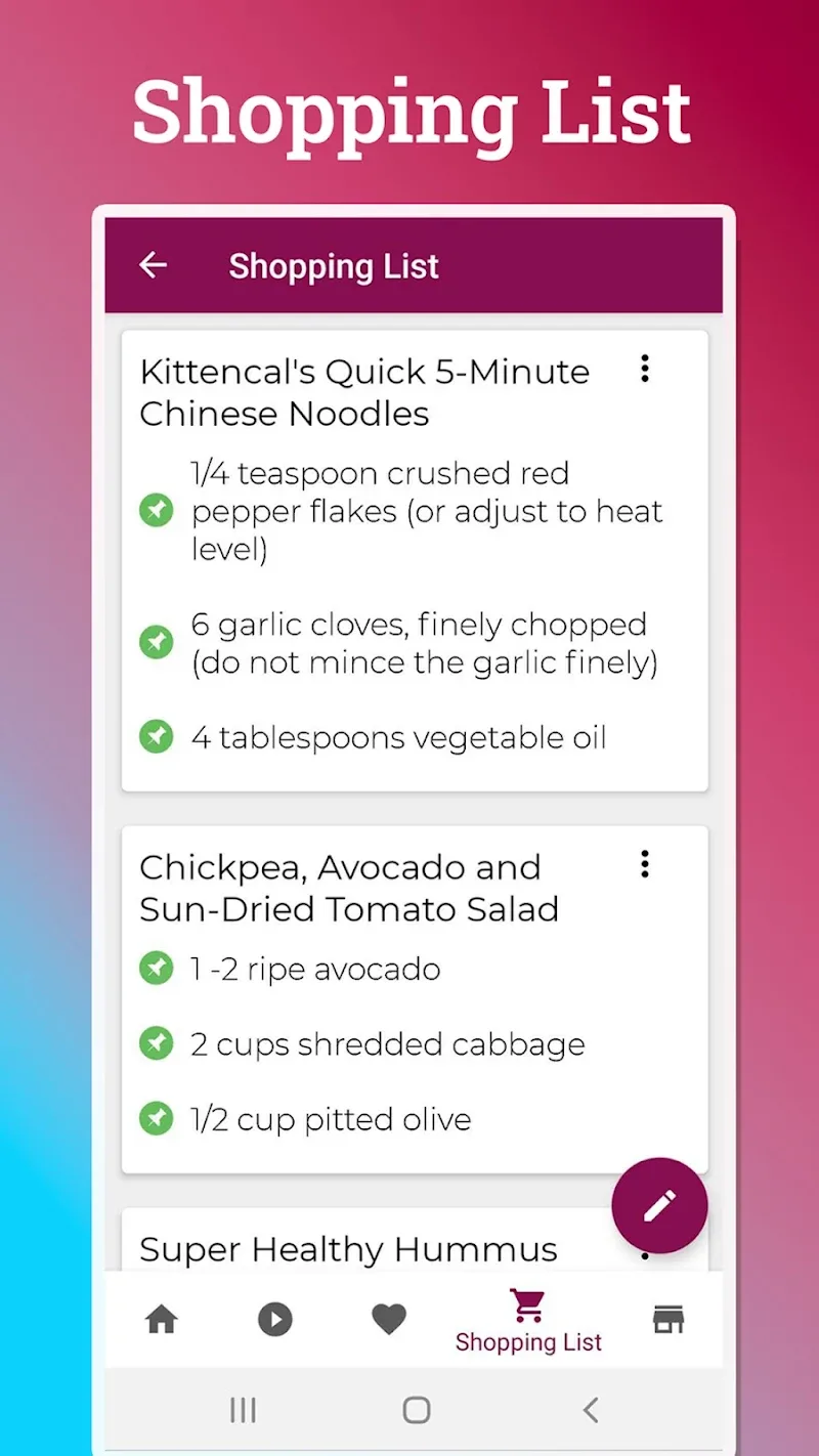 15 Minutes Recipes Book - screenshot 5