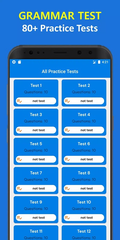 English Grammar Learn & Test APK - screenshot 3