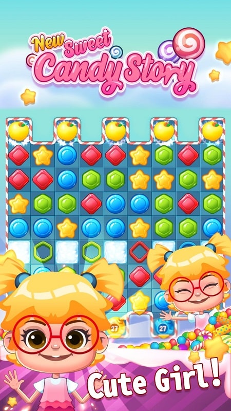 New Sweet Candy Story Puzzle APK - screenshot 2