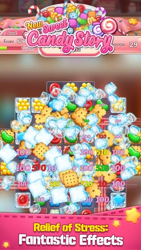 New Sweet Candy Story Puzzle APK - screenshot 3