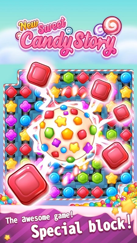 New Sweet Candy Story Puzzle APK - screenshot 5