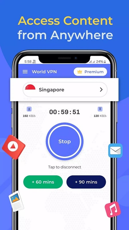 World VPN APK - screenshot 3