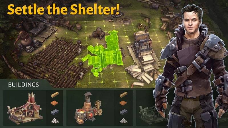 Outlander Fantasy Survival APK - screenshot 1