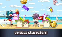 Maldives Friends : Pixel Flappy Fighter - screenshot 1