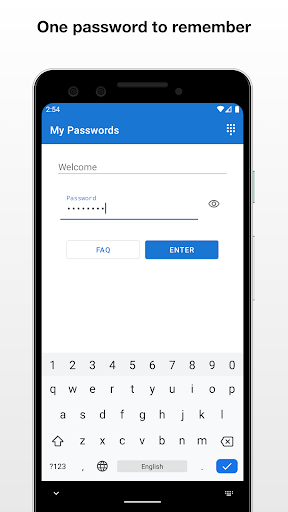 My Passwords Manager - screenshot 1