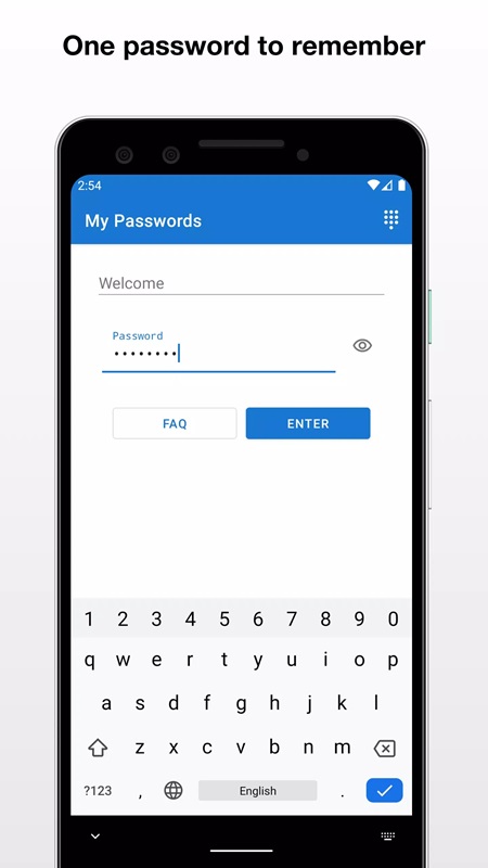 My Passwords Manager APK - screenshot 2