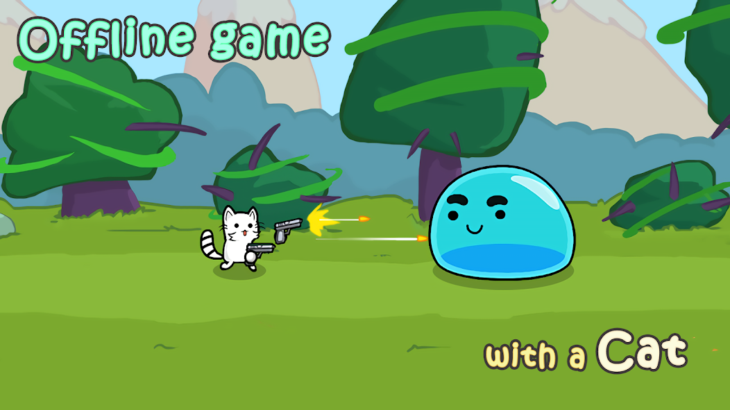 Cat shoot war: offline games - screenshot 18