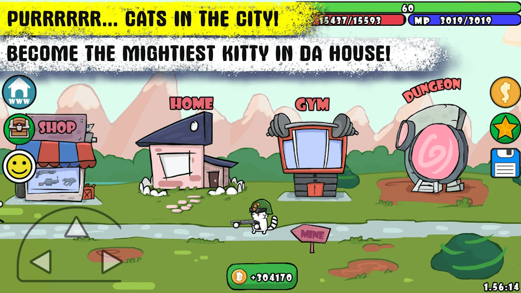 Cat shoot war: offline games - screenshot 22