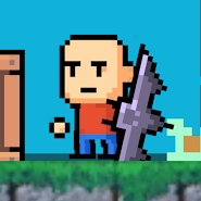 Whatgun pixel survivor offline - app icon