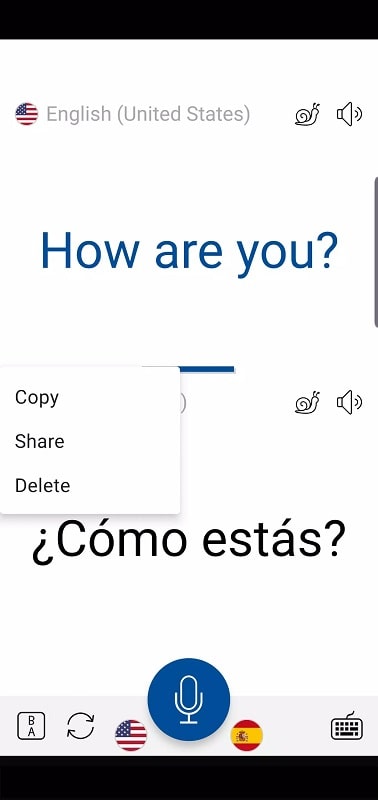 Instant Voice Translate APK - screenshot 1