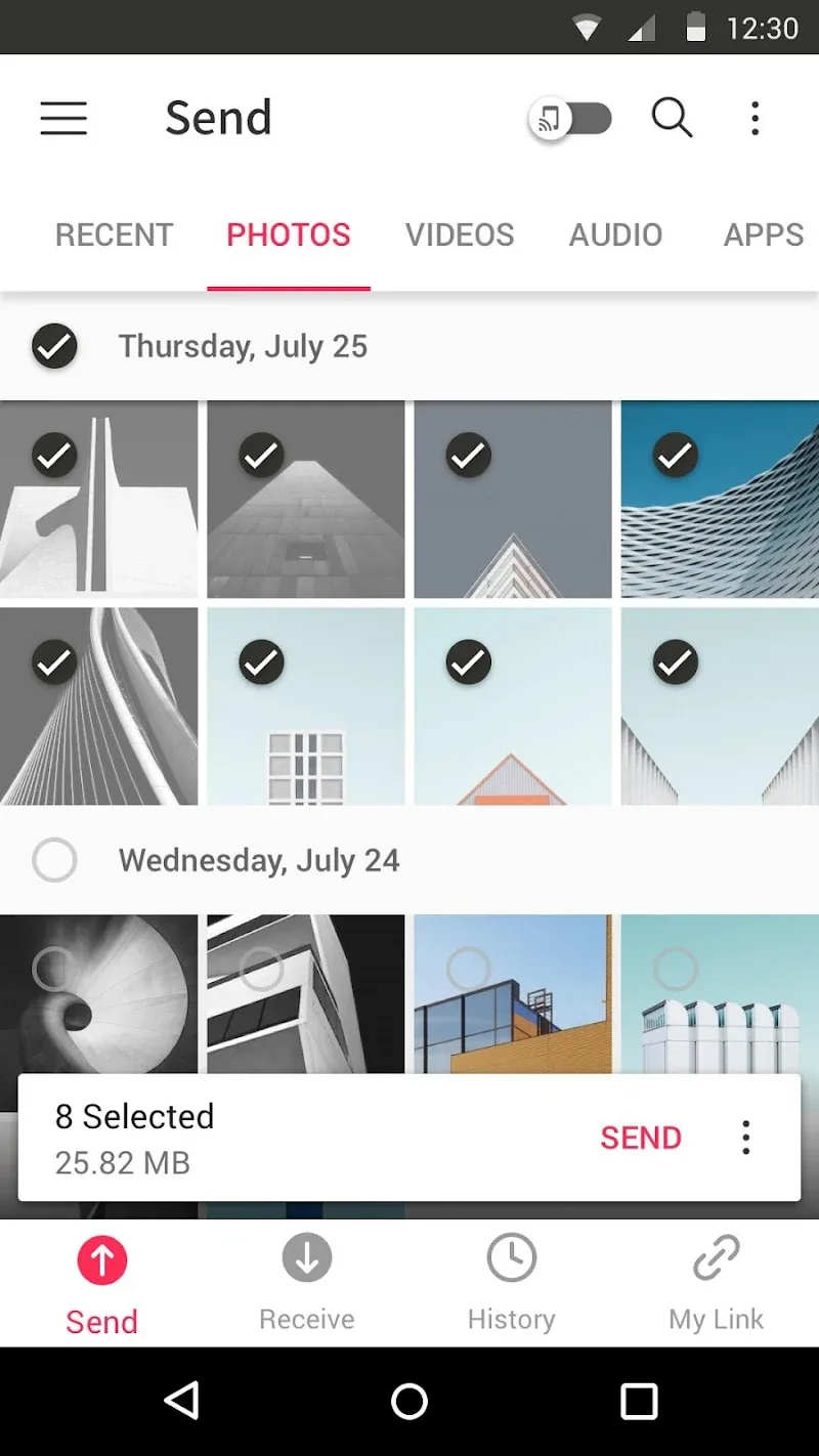 Send Anywhere - screenshot 1