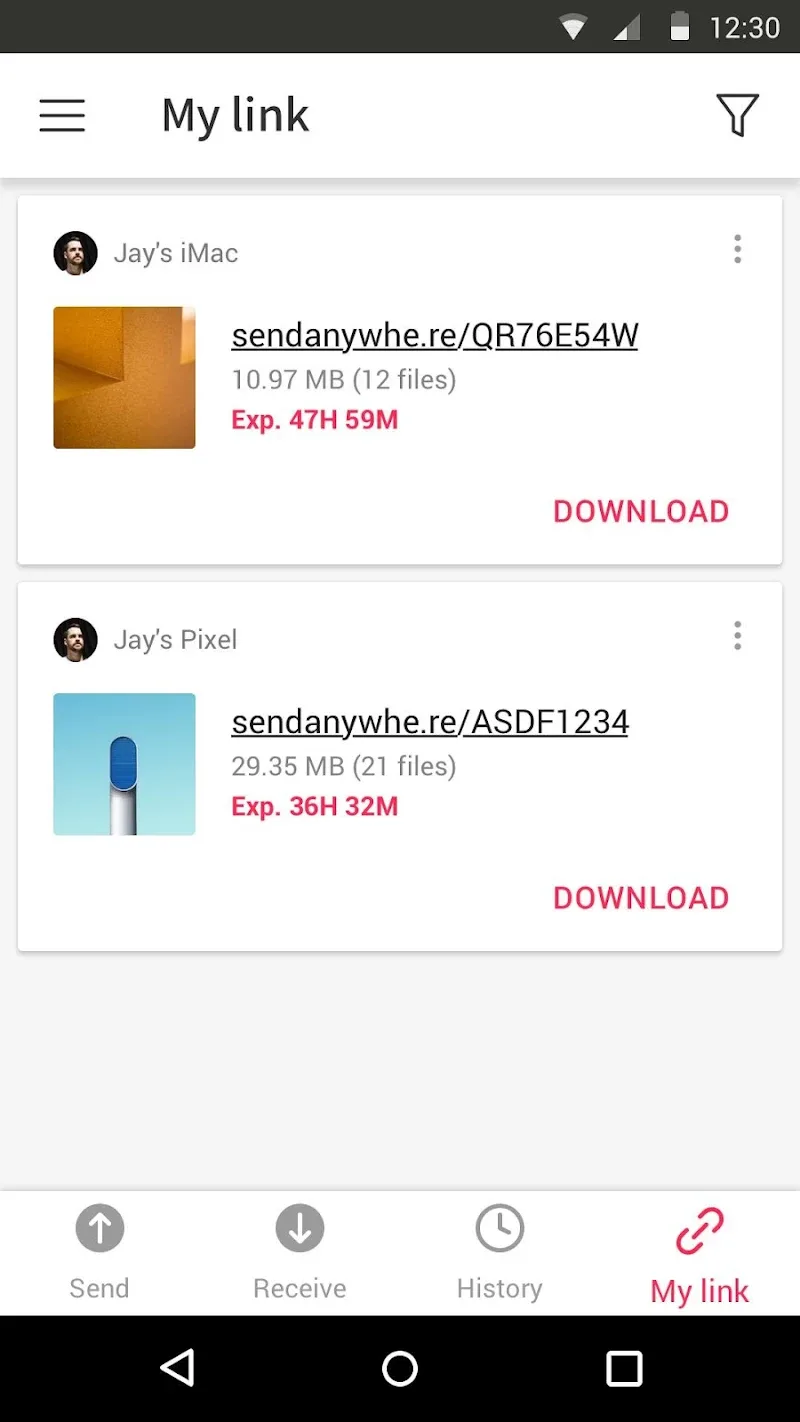 Send Anywhere - screenshot 5
