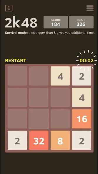 2048 Number Puzzle game - screenshot 2