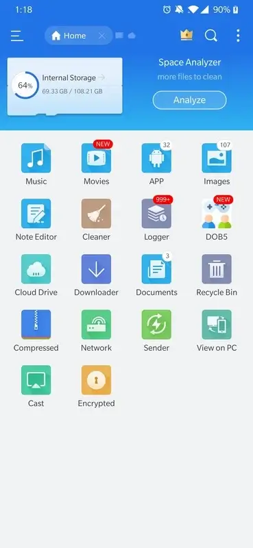 ES File Explorer - screenshot 1