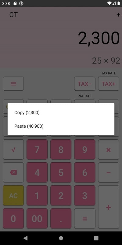 Calculator SimpleCalc+ - screenshot 3