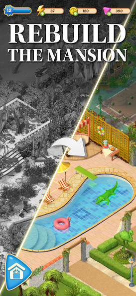 Merge Mansion - screenshot 4