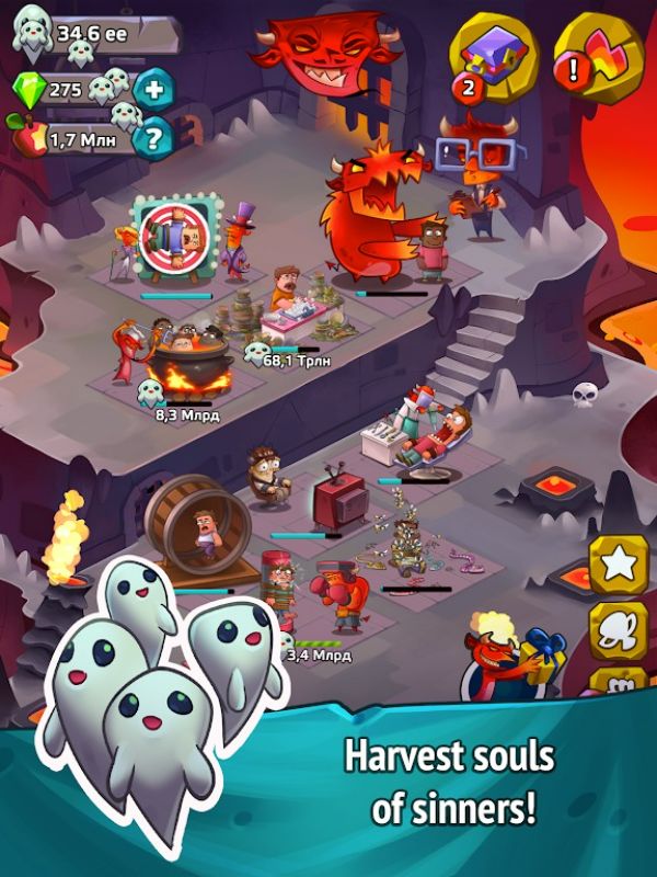 Idle Evil Clicker APK - screenshot 2