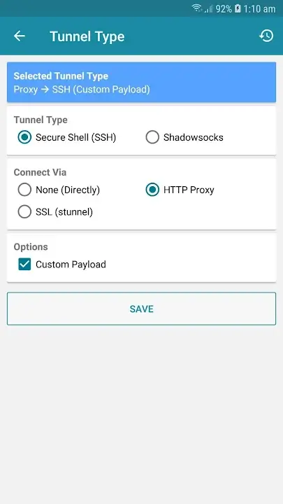 HTTP Injector - screenshot 1