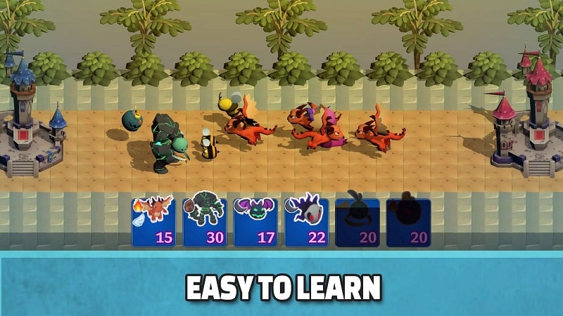 Mini Monster Rumble Strategy APK - screenshot 1