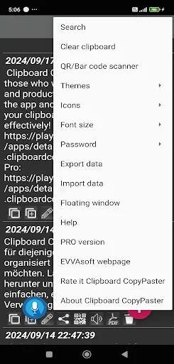 Clipboard CopyPaster Pro - screenshot 5