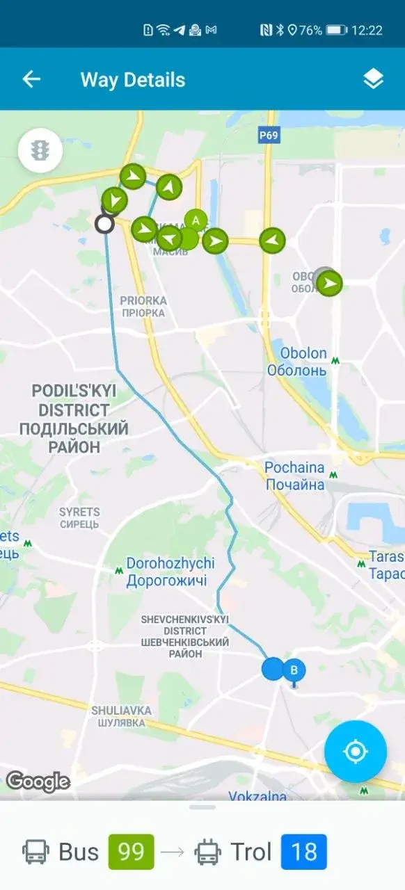 EasyWay public transport - screenshot 5