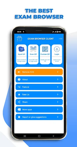 Exam Browser Client - screenshot 2