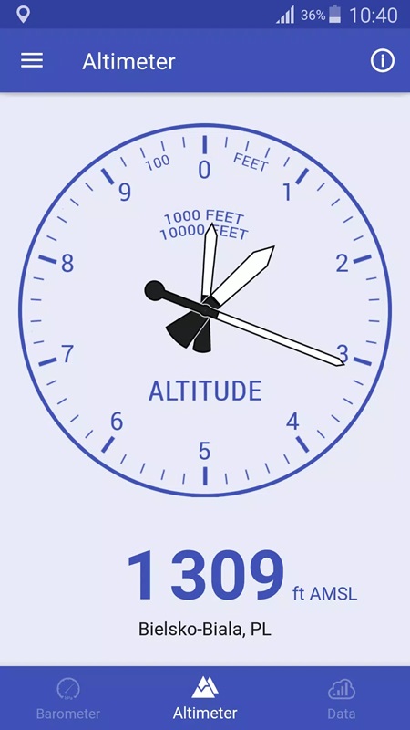 Barometer &amp; Altimeter APK - screenshot 3