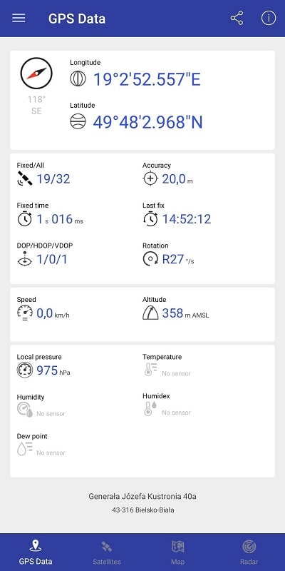 GPS Data APK - screenshot 5