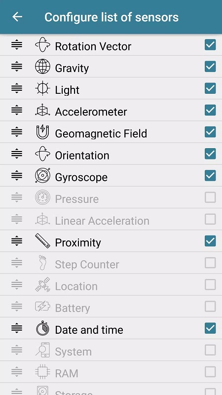 Sensors Toolbox - screenshot 4