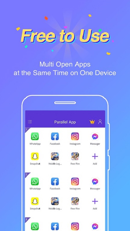 Parallel App APK - screenshot 1