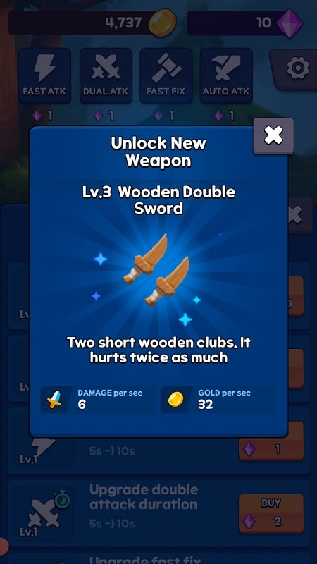 Sword Clicker APK - screenshot 1