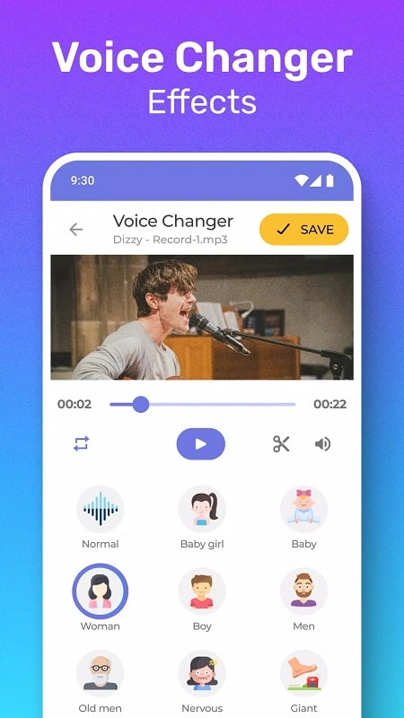 Video Voice Changer + Effects APK - screenshot 1