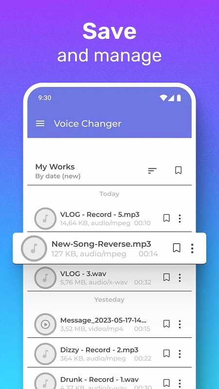 Video Voice Changer + Effects APK - screenshot 5