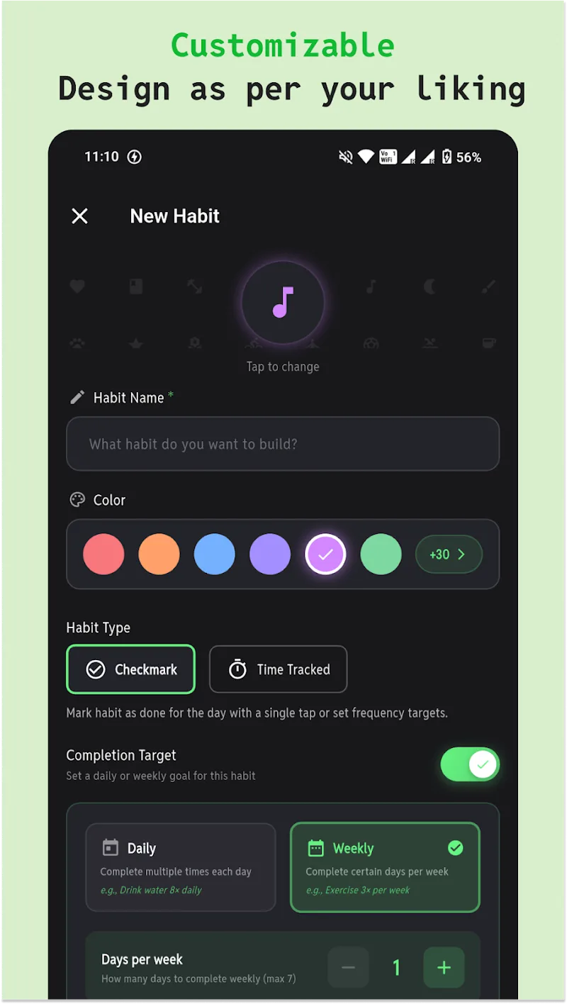 Habit Tracker - Habit Tick - screenshot 3