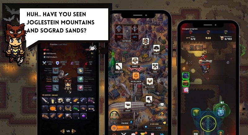Exoria Online Idle MMORPG APK - app icon