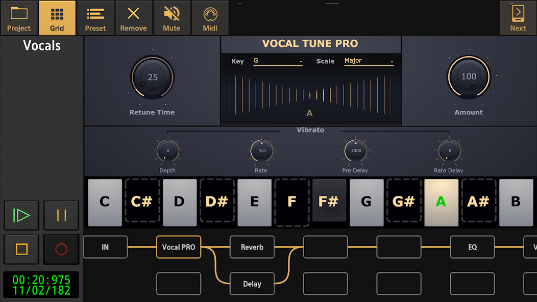 Audio Evolution Mobile Studio - screenshot 4