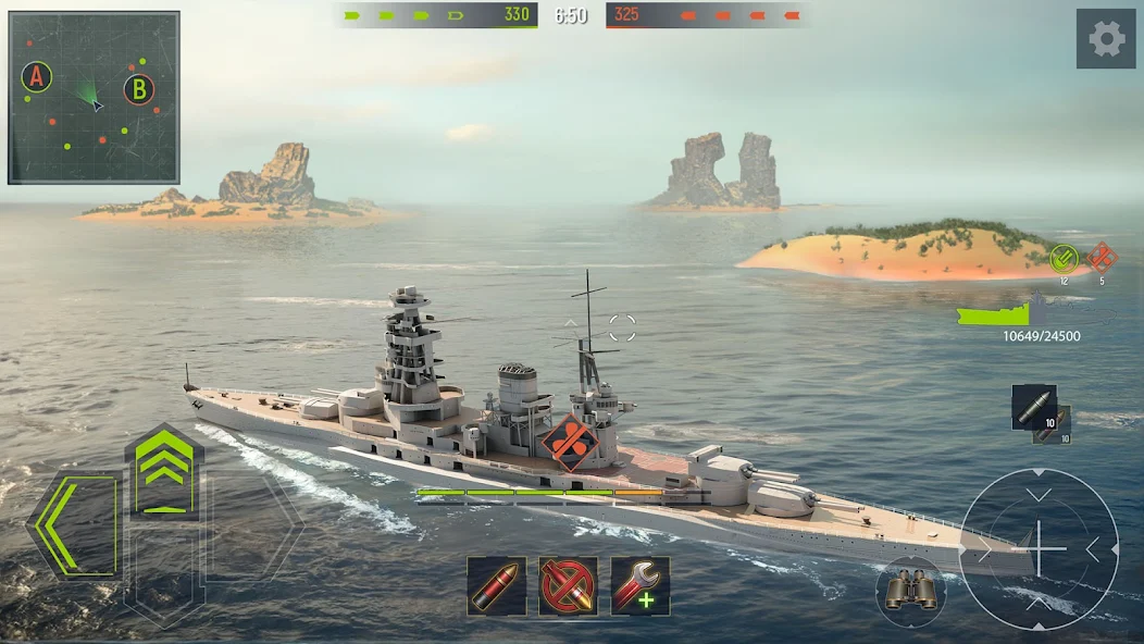 Navy War: Modern Battleship - screenshot 10
