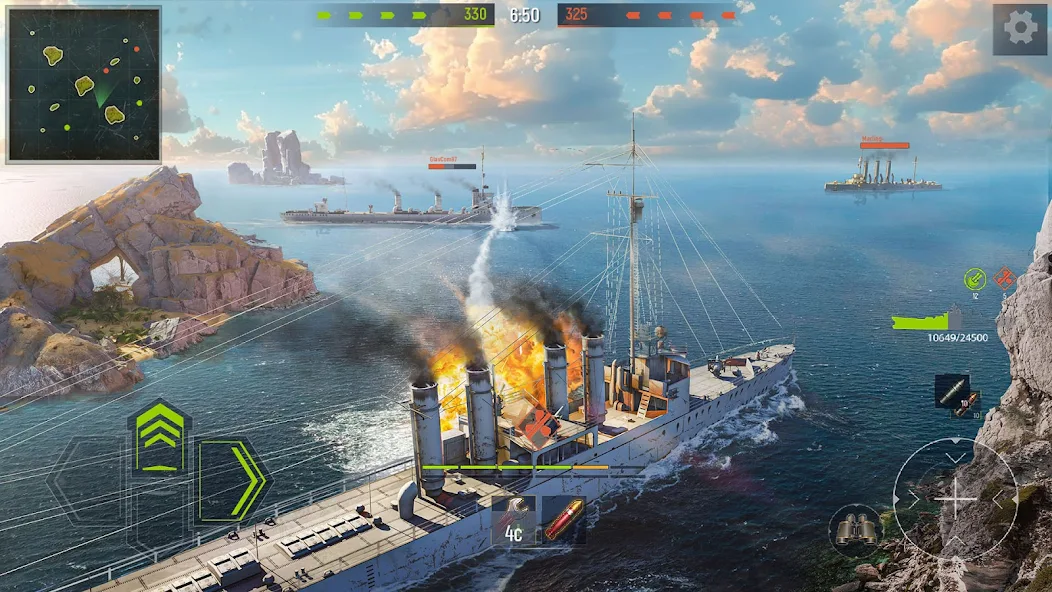 Navy War: Modern Battleship - screenshot 2