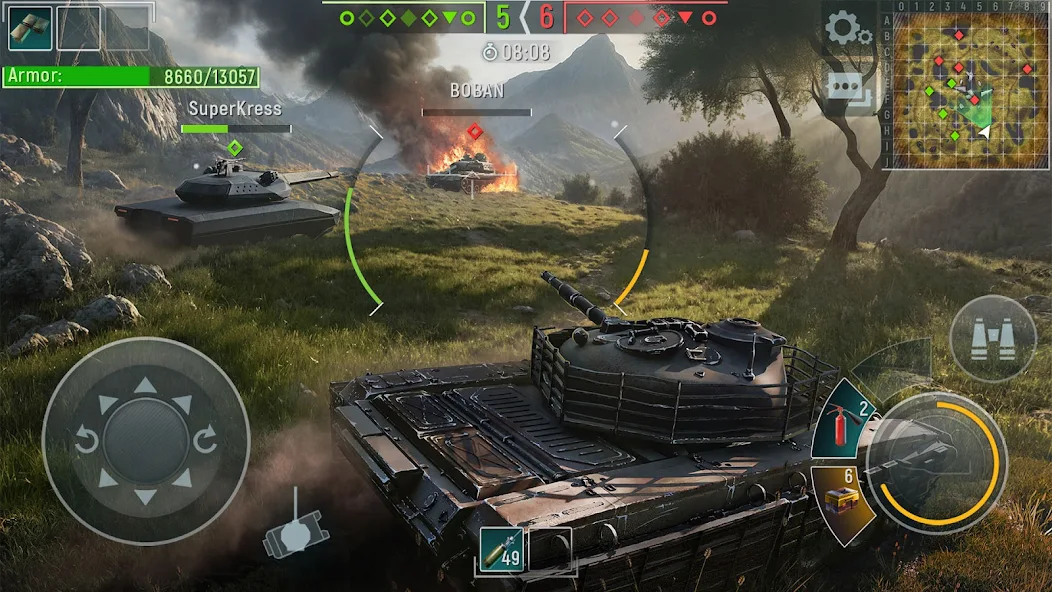 Tank Force: Tank games blitz - screenshot 4